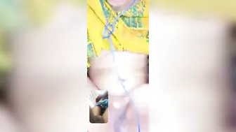 Wet Pussy Gf Rubbing Herself During Naughty Video Call Session