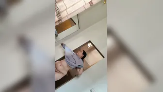 Chubby Wife Caught Getting Dressed After Steamy Bath Time