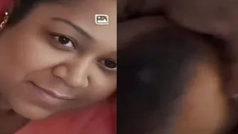 Chubby GF Showing Off Her Body During Video Call Sex