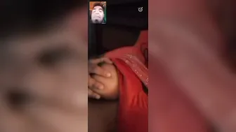 Chubby GF Showing Off Her Body During Video Call Sex