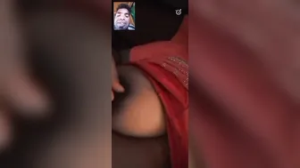 Chubby GF Showing Off Her Body During Video Call Sex