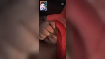 Chubby GF Showing Off Her Body During Video Call Sex