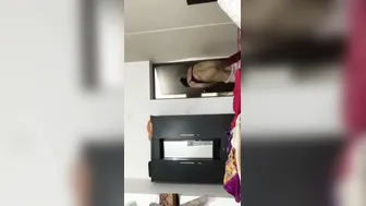 Married Woman Dressing After Shower Caught On Hidden Camera Mms