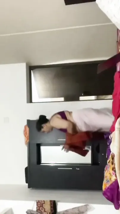 Married Woman Dressing After Shower Caught On Hidden Camera Mms