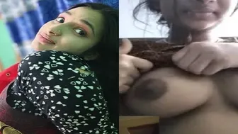 My Ex Showing Her Boobs During Naughty Video Call Leaked Out