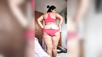 Curvy Milf Stripping And Teasing Lover In Private Homemade Mms