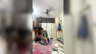 Village Bhabhi In Saree Getting Fucked Hard By Plumber At Home
