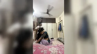 Village Bhabhi In Saree Getting Fucked Hard By Plumber At Home