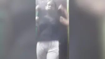 College GF Stripping Naked Showing Her Huge Boobs Leaked