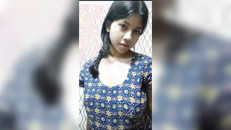 Bengali GF Peeling Off Clothes Revealing Big Juggs