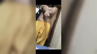 Shy GF Showing Her Tits Topless For First Time Ever