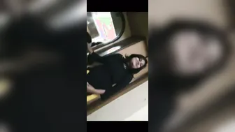 Shy GF Showing Her Tits Topless For First Time Ever