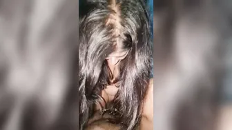 Village Babe Riding His Thick Cock Showing Off Her Assets