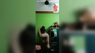 Desi Wife Changing Out Of Nighty Revealing Huge Natural Tits