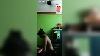 Desi Wife Changing Out Of Nighty Revealing Huge Natural Tits