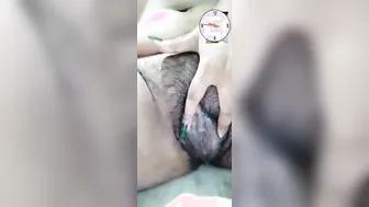 GF Showing Her Tight Pink Pussy During Nude Video Call