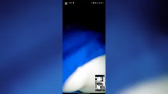 Village GF Strips Naked During Private Video Call Session