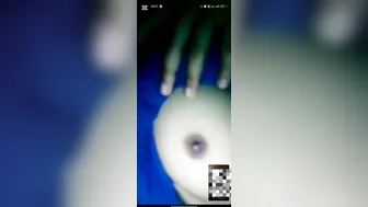 Village GF Strips Naked During Private Video Call Session