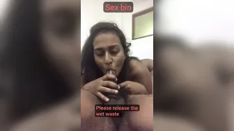 GF Pleasing Her BF With Her Mouth And Body
