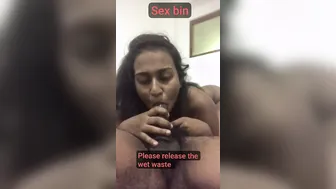 GF Pleasing Her BF With Her Mouth And Body