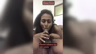 GF Pleasing Her BF With Her Mouth And Body