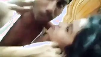 Indian Lovers Making Out Getting Heated Before Going Further