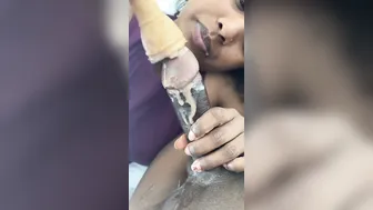 Desi Girl Sucking His Dick While Licking Icecream So Naughty