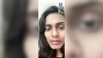 Office Girl Showing Her Tits On Video Call With Her Lover