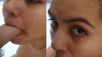 My GF Looking Into My Eyes While Going Down On Me
