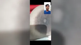 Busty Gf Showing Her Big Boobs On Video Call For Her Lover