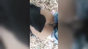 College Girl Having Wild Outdoor Sex With Bf In The Jungle