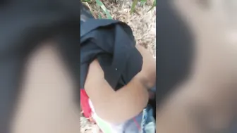 College Girl Having Wild Outdoor Sex With Bf In The Jungle