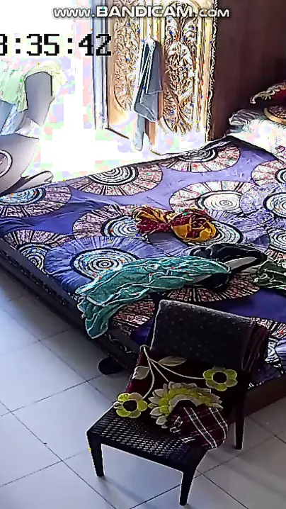 Frustrated Wife Caught Fingering Pussy On Security Camera Alone