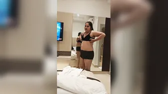 Chubby Wife Stripping Naked Fucking With Her Lover Leaked Video