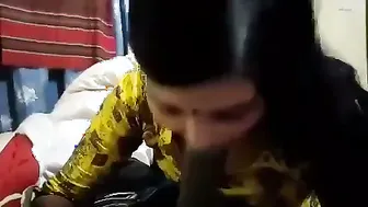 Married Woman Trying To Suck His Dick For The First Time