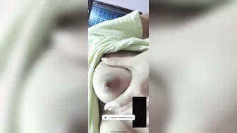 My GF Showing Her Solid Boobs During Desi Sex Chat