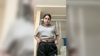 Desi Babe Showing Off Her Perfect Ass For Lover On Hidden Cam