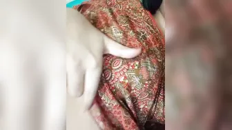 My GF Posing Naked And Showing Her Perfect Tits For Me