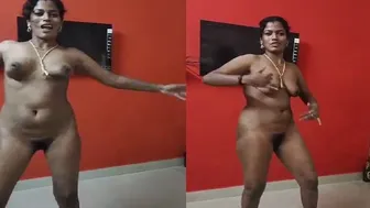 Bhabhi Dancing Naked For Her Secret Lover In Private Hotel Room