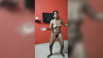 Bhabhi Dancing Naked For Her Secret Lover In Private Hotel Room