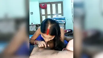 Married Bhabhi Showing Her Blowjob Skills On Live Webcam Session