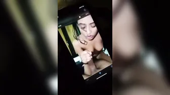 Lucky Guy Getting Amazing Blowjob From GF In Scandal
