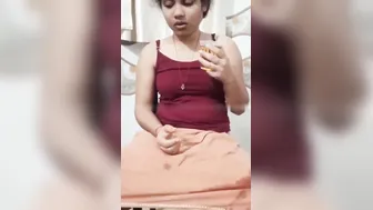 Tipsy GF Stripping Naked Before Riding Her BF