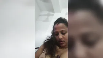 Bengali Wife Exposing Her Curves While Touching Herself