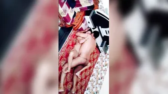 Amateur Couple Filming Their Passionate Home Sex From Above