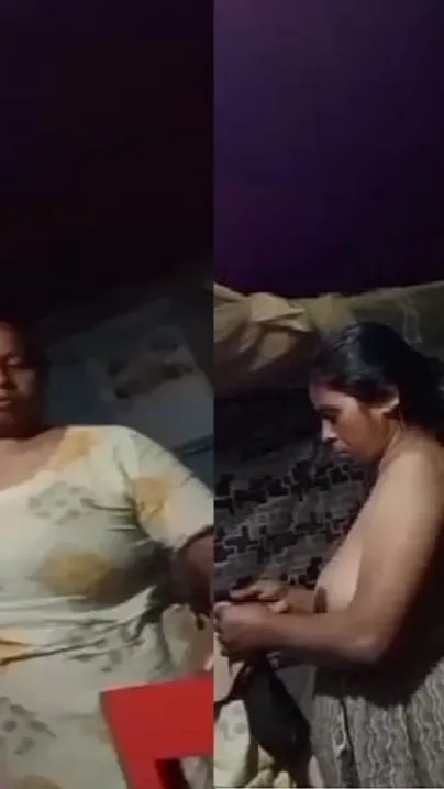 Busty Mom Changing Dress Caught By Her Son In Viral Mms Clip