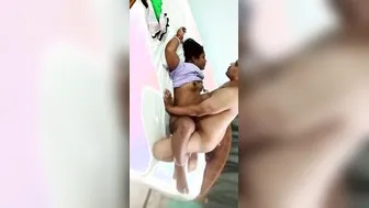 Aunty Pussy Getting Creampie Fucked By House Owner In Scandal