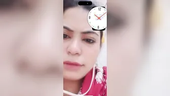 Lonely Wife Showing Massive Boobs To Her Lover On The Phone