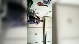 Mature Woman Wrapped In Saree Getting Filmed Undressing Alone