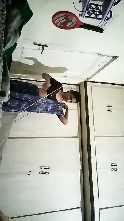 Mature Woman Wrapped In Saree Getting Filmed Undressing Alone